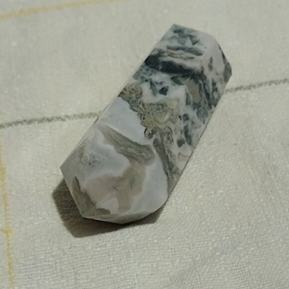 Tree Agate Double Point - Picture 4 of 7